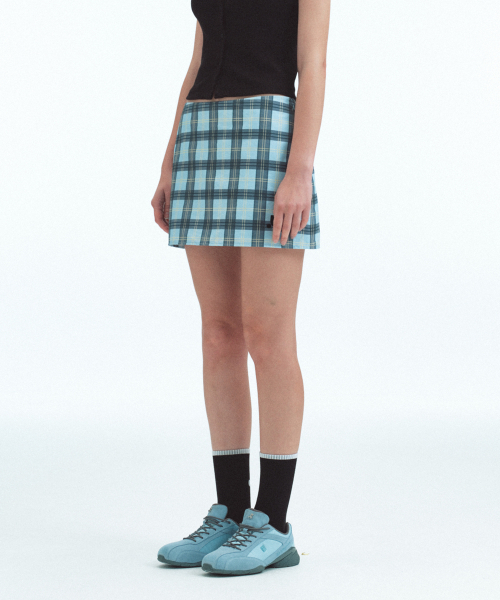 Rest&Recreation(レストアンドレクリエーション)の「RR CHECK MINI SKIRT - SKY BLUE(スカート・レディース・その他・SMALL/MEDIUM)」の4枚目の写真