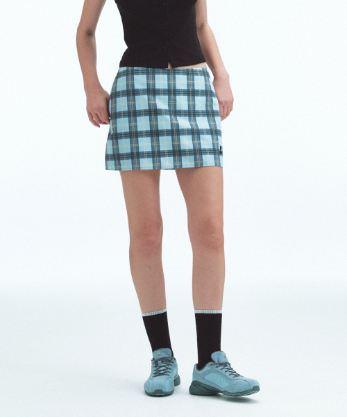 Rest&Recreation(レストアンドレクリエーション)の「RR CHECK MINI SKIRT - SKY BLUE(スカート・レディース・その他・SMALL/MEDIUM)」の6枚目の写真