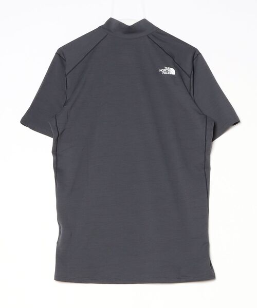 THE NORTH FACE(ザノースフェイス)の「ザ ノース フェイス THE NORTH FACE S/S FLASHDRY 3D Zip Up ショートスリーブFLASHDRY3Dジップアップ(シャツ/ブラウス・メンズ・ダークパープル/チャコールグレー・M/L/LL)」の3枚目の写真