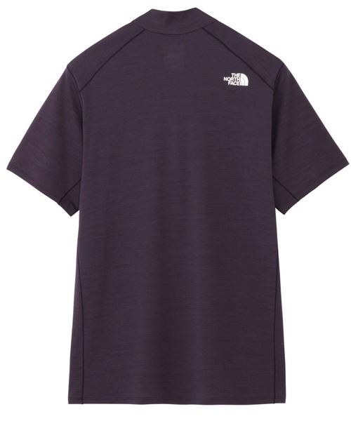 THE NORTH FACE(ザノースフェイス)の「ザ ノース フェイス THE NORTH FACE S/S FLASHDRY 3D Zip Up ショートスリーブFLASHDRY3Dジップアップ(Tシャツ/カットソー・メンズ・ダークパープル/チャコールグレー・M/L/LL)」の3枚目の写真