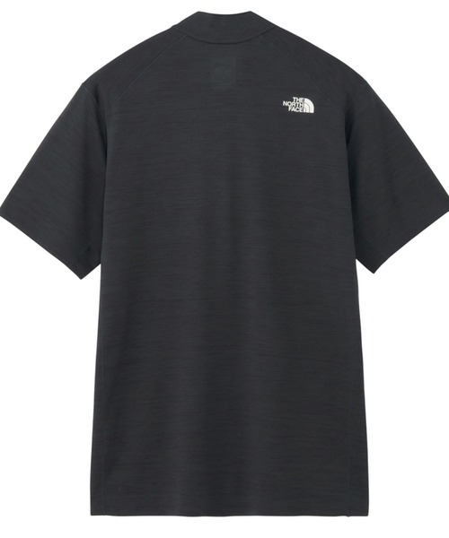 THE NORTH FACE(ザノースフェイス)の「ザ ノース フェイス THE NORTH FACE S/S FLASHDRY 3D Zip Up ショートスリーブFLASHDRY3Dジップアップ(Tシャツ/カットソー・メンズ・ダークパープル/チャコールグレー・M/L/LL)」の4枚目の写真