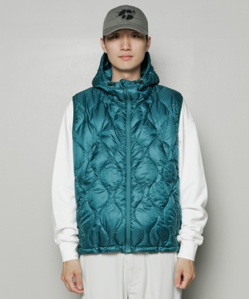 TAION(タイオン)の「bal / TAION REMOVABLE SLEEVE DOWN JACKET(ダウンジャケット/コート・メンズ・ブラウン/ブラック/ブルー系その他・1/3/2)」の10枚目の写真