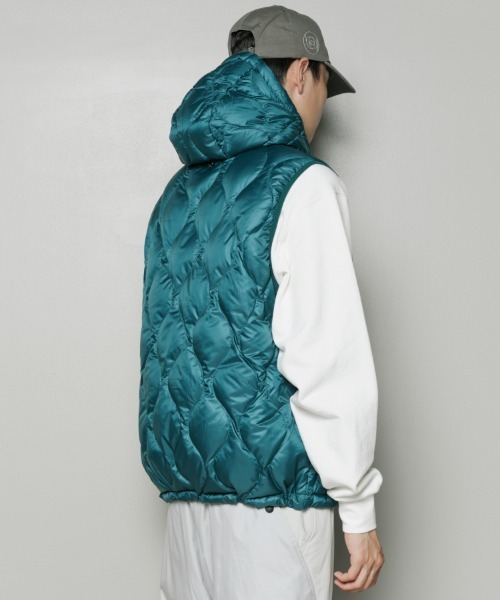 TAION(タイオン)の「bal / TAION REMOVABLE SLEEVE DOWN JACKET(ダウンジャケット/コート・メンズ・ブラウン/ブラック/ブルー系その他・1/3/2)」の4枚目の写真