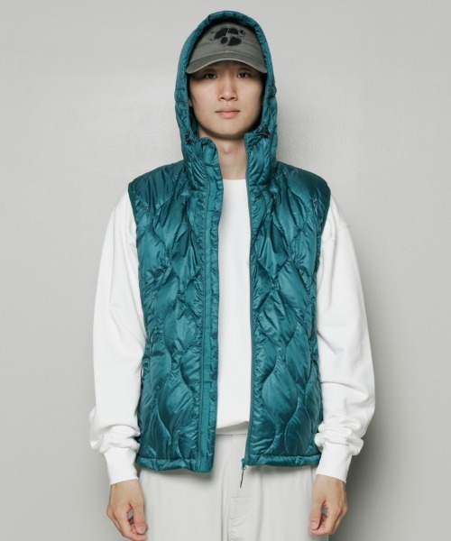 TAION(タイオン)の「bal / TAION REMOVABLE SLEEVE DOWN JACKET(ダウンジャケット/コート・メンズ・ブラウン/ブラック/ブルー系その他・1/3/2)」の12枚目の写真