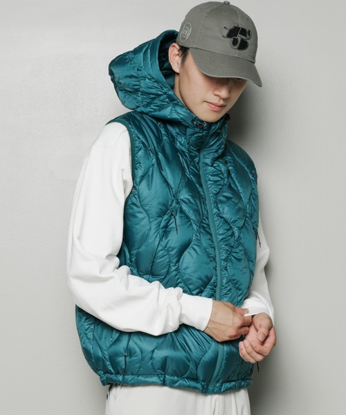 TAION(タイオン)の「bal / TAION REMOVABLE SLEEVE DOWN JACKET(ダウンジャケット/コート・メンズ・ブラウン/ブラック/ブルー系その他・1/3/2)」の15枚目の写真