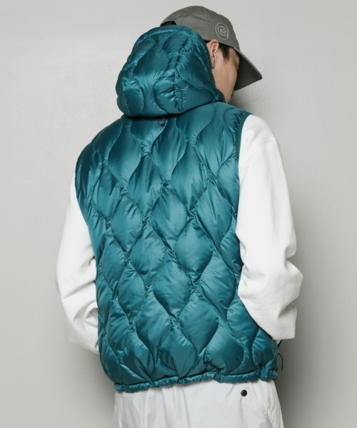 TAION(タイオン)の「bal / TAION REMOVABLE SLEEVE DOWN JACKET(ダウンジャケット/コート・メンズ・ブラウン/ブラック/ブルー系その他・1/3/2)」の17枚目の写真