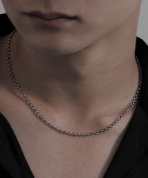 セール】SILVER WIDE AZUKICHAIN NECKLACE 50CM シルバー ワイドアズキ
