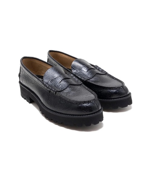 The Kenford Fineshoes(ケンフォードファインシューズ)の「The Kenford Fineshoes TANK SOLE LOAFERS / BLACK(ローファー・レディース・ブラック・23cm/23.5cm/24cm/24.5cm)」の3枚目の写真
