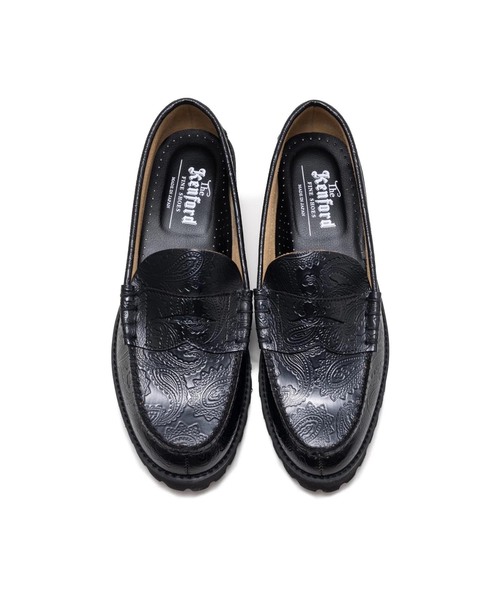 The Kenford Fineshoes(ケンフォードファインシューズ)の「The Kenford Fineshoes TANK SOLE LOAFERS / BLACK(ローファー・レディース・ブラック・23cm/23.5cm/24cm/24.5cm)」の4枚目の写真