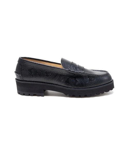The Kenford Fineshoes(ケンフォードファインシューズ)の「The Kenford Fineshoes TANK SOLE LOAFERS / BLACK(ローファー・レディース・ブラック・23cm/23.5cm/24cm/24.5cm)」の5枚目の写真