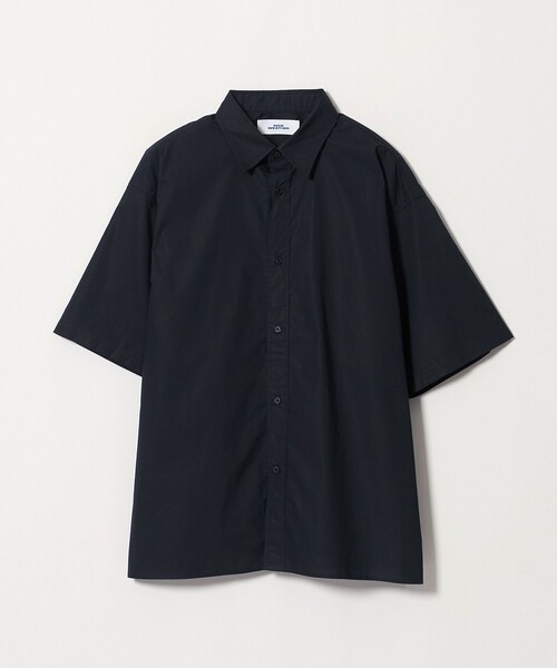 NICE WEATHER — plain over shirt (short) — лёгкая овершот футболка