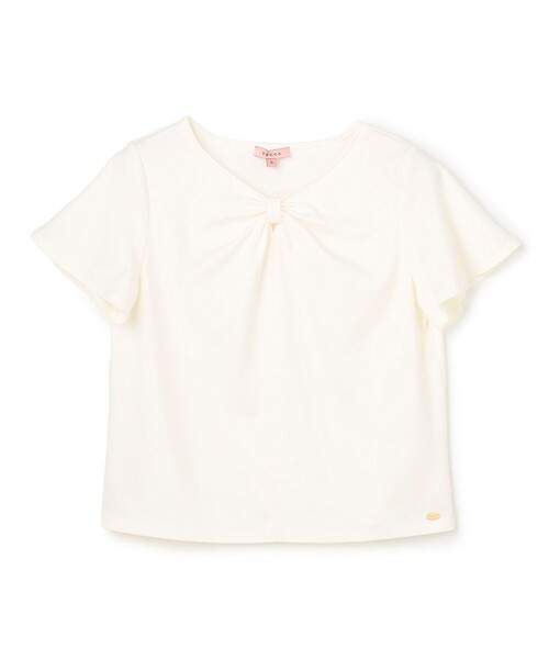 TOCCA(トッカ)の「RIBBON BOND Tシャツ(Tシャツ/カットソー・レディース・ホワイト系/ピンク系/ブラウン系・SMALL/MEDIUM)」の19枚目の写真
