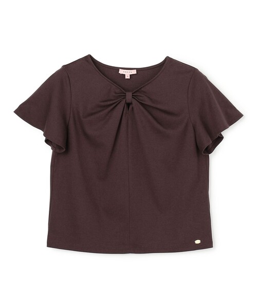 TOCCA(トッカ)の「RIBBON BOND Tシャツ(Tシャツ/カットソー・レディース・ホワイト系/ピンク系/ブラウン系・SMALL/MEDIUM)」の18枚目の写真