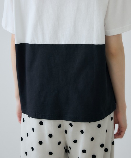 Paradise Picnic(パラダイスピクニック)の「レースキャミドッキングTシャツ(Tシャツ/カットソー・レディース・グレー/ホワイト・FREE)」の19枚目の写真