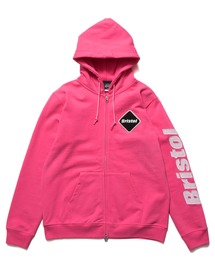 F.C.Real Bristol（エフシーレアルブリストル）の「SLEEVE LOGO ZIP-UP SWEAT HOODIE（パーカー）」