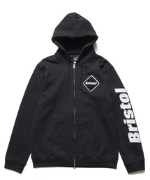 F.C.Real Bristol（エフシーレアルブリストル）の「SLEEVE LOGO ZIP-UP SWEAT HOODIE（パーカー）」