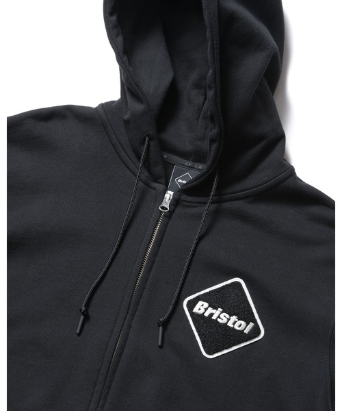 F.C.Real Bristol(エフシーレアルブリストル)の「SLEEVE LOGO ZIP-UP SWEAT HOODIE(パーカー・メンズ・グレイッシュベージュ/カモフラージュ/ブラック/ピンク・X-LARGE/LARGE/SMALL/MEDIUM/XX-LARGE)」の9枚目の写真