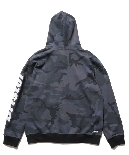 F.C.Real Bristol(エフシーレアルブリストル)の「SLEEVE LOGO ZIP-UP SWEAT HOODIE(パーカー・メンズ・グレイッシュベージュ/カモフラージュ/ブラック/ピンク・X-LARGE/LARGE/SMALL/MEDIUM/XX-LARGE)」の11枚目の写真
