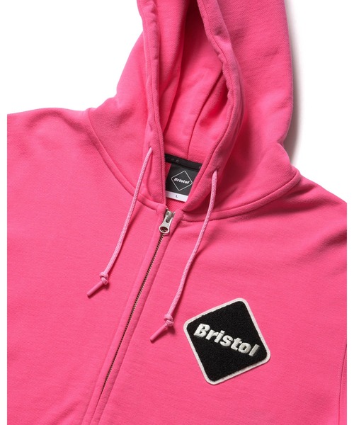 F.C.Real Bristol(エフシーレアルブリストル)の「SLEEVE LOGO ZIP-UP SWEAT HOODIE(パーカー・メンズ・グレイッシュベージュ/カモフラージュ/ブラック/ピンク・X-LARGE/LARGE/SMALL/MEDIUM/XX-LARGE)」の18枚目の写真