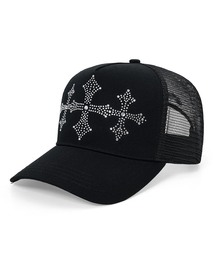 EXCLUSIVE】FAKE AS FLOWERS Studed FAF Mesh Cap（キャップ）｜FAF