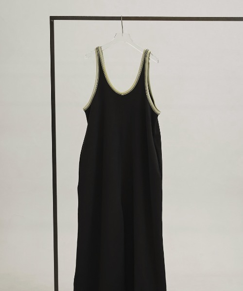 TODAYFUL（トゥデイフル）の「[TODAYFUL/トゥデイフル] バイカラー コットンロンパース（サロペット/オーバーオール・レディース・ブラウン/ネイビー・36）」の15枚目の写真