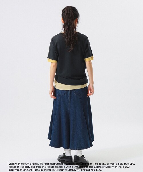 GOOD ROCK SPEED(グッドロックスピード)の「【別注】GOOD ROCK SPEED / Monroe / Photo Tシャツ(Tシャツ/カットソー・レディース・ブラック/ホワイト・S/XS)」の9枚目の写真