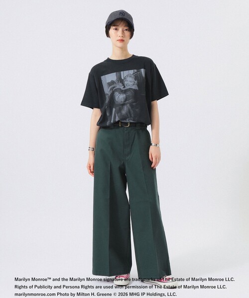 GOOD ROCK SPEED(グッドロックスピード)の「【別注】GOOD ROCK SPEED / Monroe / Photo Tシャツ(Tシャツ/カットソー・レディース・ブラック/ホワイト・S/XS)」の11枚目の写真