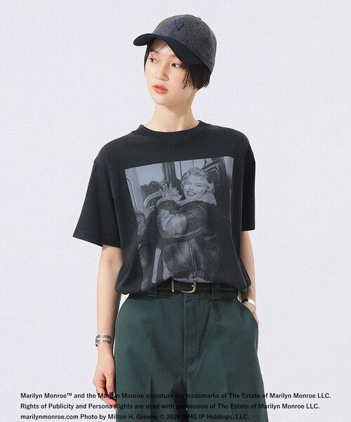 GOOD ROCK SPEED(グッドロックスピード)の「【別注】GOOD ROCK SPEED / Monroe / Photo Tシャツ(Tシャツ/カットソー・レディース・ブラック/ホワイト・S/XS)」の12枚目の写真