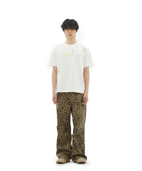 DEFGARMENTS（デフグラメンツ）の「STUD PARACHUTE PANTS [LEOPARD BROWN]（その他パンツ・レディース・その他・SMALL/MEDIUM/LARGE/X-SMALL）」の3枚目の写真