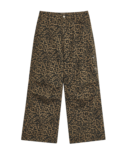 DEFGARMENTS（デフグラメンツ）の「STUD PARACHUTE PANTS [LEOPARD BROWN]（その他パンツ・レディース・その他・SMALL/MEDIUM/LARGE/X-SMALL）」の5枚目の写真