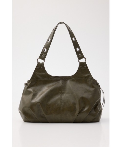 SLY(スライ)の「EYELET TOTE BAG アイレットトートバッグ(トートバッグ・レディース・ブラック/カーキ/アイボリー・FREE)」の14枚目の写真