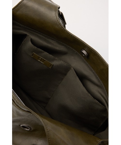 SLY(スライ)の「EYELET TOTE BAG アイレットトートバッグ(トートバッグ・レディース・ブラック/カーキ/アイボリー・FREE)」の19枚目の写真