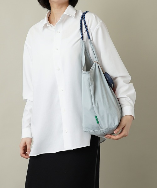 unify(ユニファイ)の「【unify(ユニファイ)】軽量 収納力 しっかり お買い物 にも 刺繍 マルシェバッグ UNPS-01(トートバッグ・レディース・オレンジ/グリーン/オリーブ/サックスブルー/グレー/キャメル/スモークピンク/ライトグレー/ライトブルー/ネイビー/ベージュ/ブラック・ONE SIZE)」の17枚目の写真