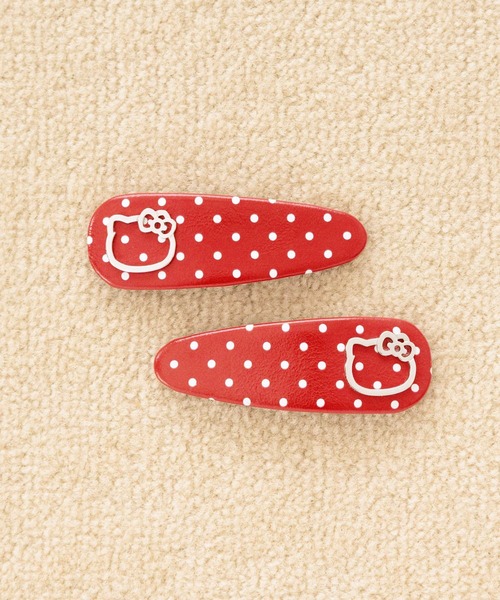 LOWRYS FARM(ローリーズファーム)の「【HELLO KITTY】DOTヘアピン 759900 /GOODS(ヘアピン・レディース・ブラック/ブラウン/レッド・FREE)」の3枚目の写真