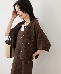 BEVERLY HILLS POLO CLUB | 【BEVERLY HILLS POLO CLUB/ビバリーヒルズポロクラブ】ふくれジャガードシャツ(シャツ/ブラウス)