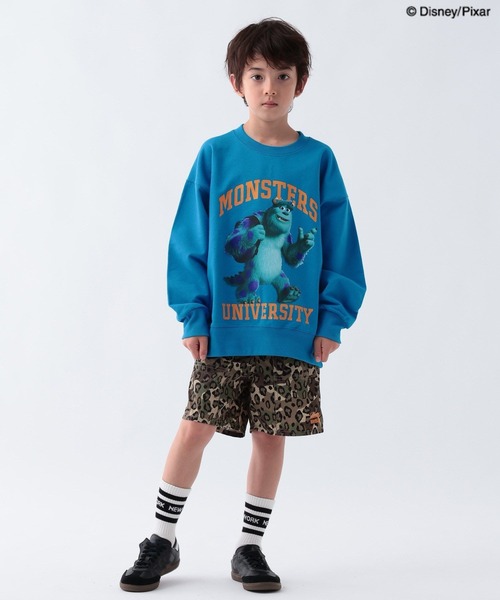 BAYFLOW（ベイフロー）の「モンスターズ・ユニバーシティ/プリントスウェット(KIDS)（スウェット・キッズ・オートミール/ブルー/ブラック・120cm/140cm/160cm）」の20枚目の写真