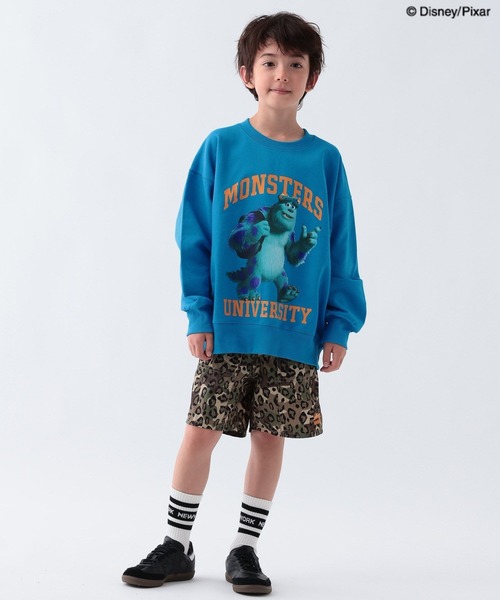 BAYFLOW（ベイフロー）の「モンスターズ・ユニバーシティ/プリントスウェット(KIDS)（スウェット・キッズ・オートミール/ブルー/ブラック・120cm/140cm/160cm）」の21枚目の写真