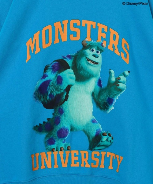 BAYFLOW（ベイフロー）の「モンスターズ・ユニバーシティ/プリントスウェット(KIDS)（スウェット・キッズ・オートミール/ブルー/ブラック・120cm/140cm/160cm）」の15枚目の写真