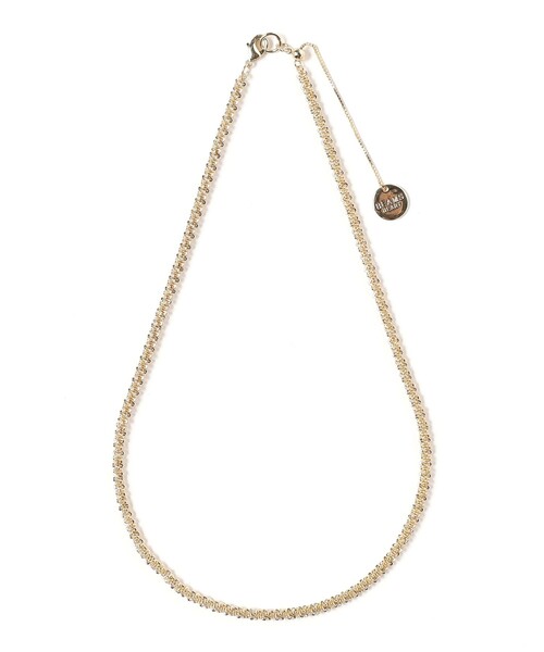 BEAMS HEART(ビームスハート)の「メッシュ チェーン ネックレス(ネックレス・レディース・ゴールド/シルバー・ONE SIZE)」の2枚目の写真