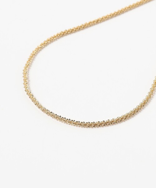 BEAMS HEART(ビームスハート)の「メッシュ チェーン ネックレス(ネックレス・レディース・ゴールド/シルバー・ONE SIZE)」の5枚目の写真