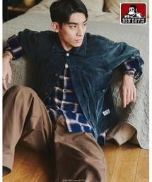 BEN DAVIS（ベンデイビス）の「【BEN DAVIS】別注Faded Corduroy 1st Type Work Jacket / フェード コーデュロイ ファーストタイプ ワークジャケット（デニムジャケット）」