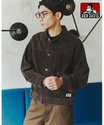 BEN DAVIS（ベンデイビス）の「【BEN DAVIS】別注Faded Corduroy 1st Type Work Jacket / フェード コーデュロイ ファーストタイプ ワークジャケット（デニムジャケット）」