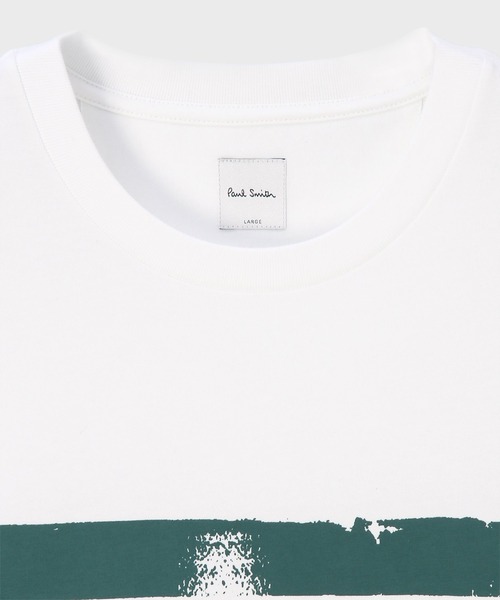 Paul Smith(ポールスミス)の「"Picasso, through the Eyes of Paul Smith" ペイントローラー Tシャツ【263745 919TPS】(Tシャツ/カットソー・メンズ・バーガンディー/ケリーグリーン・LARGE/MEDIUM/X-LARGE)」の7枚目の写真
