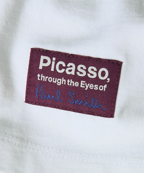 Paul Smith(ポールスミス)の「"Picasso, through the Eyes of Paul Smith" ペイントローラー Tシャツ【263745 919TPS】(Tシャツ/カットソー・メンズ・バーガンディー/ケリーグリーン・LARGE/MEDIUM/X-LARGE)」の10枚目の写真