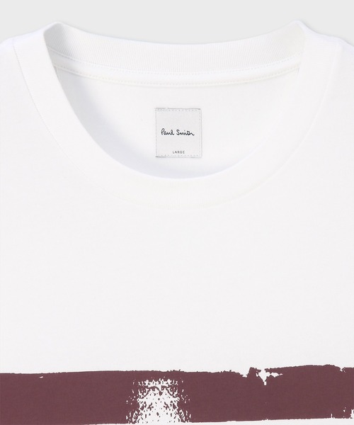 Paul Smith(ポールスミス)の「"Picasso, through the Eyes of Paul Smith" ペイントローラー Tシャツ【263745 919TPS】(Tシャツ/カットソー・メンズ・バーガンディー/ケリーグリーン・LARGE/MEDIUM/X-LARGE)」の15枚目の写真