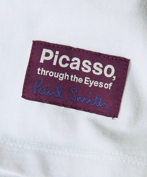 Paul Smith(ポールスミス)の「"Picasso, through the Eyes of Paul Smith" ペイントローラー Tシャツ【263745 919TPS】(Tシャツ/カットソー・メンズ・バーガンディー/ケリーグリーン・LARGE/MEDIUM/X-LARGE)」の18枚目の写真
