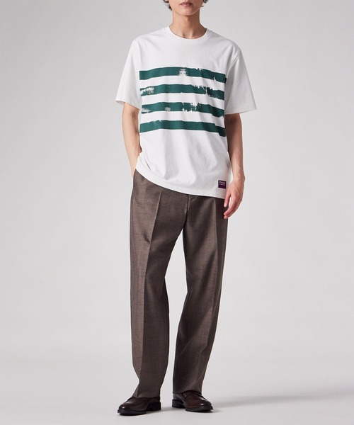 Paul Smith(ポールスミス)の「"Picasso, through the Eyes of Paul Smith" ペイントローラー Tシャツ【263745 919TPS】(Tシャツ/カットソー・メンズ・バーガンディー/ケリーグリーン・LARGE/MEDIUM/X-LARGE)」の3枚目の写真