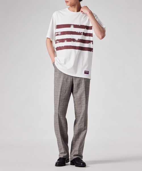 Paul Smith(ポールスミス)の「"Picasso, through the Eyes of Paul Smith" ペイントローラー Tシャツ【263745 919TPS】(Tシャツ/カットソー・メンズ・バーガンディー/ケリーグリーン・LARGE/MEDIUM/X-LARGE)」の11枚目の写真