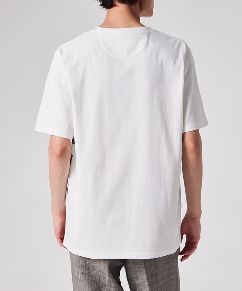 Paul Smith(ポールスミス)の「"Picasso, through the Eyes of Paul Smith" ペイントローラー Tシャツ【263745 919TPS】(Tシャツ/カットソー・メンズ・バーガンディー/ケリーグリーン・LARGE/MEDIUM/X-LARGE)」の12枚目の写真