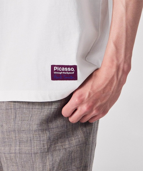 Paul Smith(ポールスミス)の「"Picasso, through the Eyes of Paul Smith" ペイントローラー Tシャツ【263745 919TPS】(Tシャツ/カットソー・メンズ・バーガンディー/ケリーグリーン・LARGE/MEDIUM/X-LARGE)」の13枚目の写真